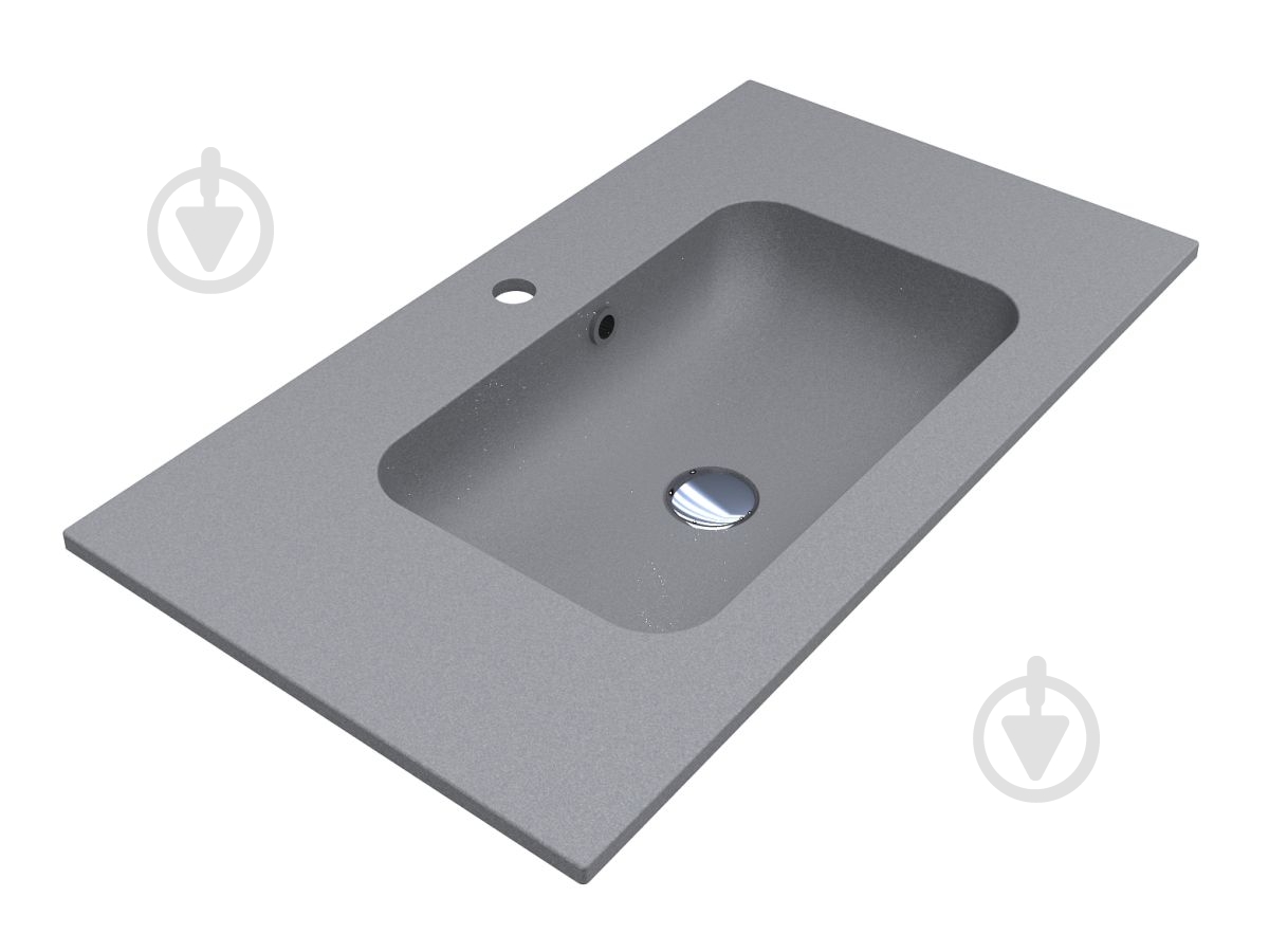 Умывальник Miraggio DELLA 800 MIRASTONE GRAY - фото 1 Умывальник Miraggio DELLA 800 MIRASTONE GRAY - фото 1