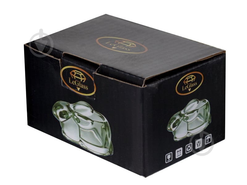 Подставка для яиц LeGlass Rabbit 9,2х6,3х4,4 см green 355-295 - фото 2 Подставка для яиц LeGlass Rabbit 9,2х6,3х4,4 см green 355-295 - фото 2