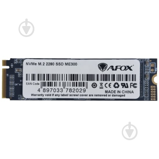 SSD-накопитель AFOX 512GB M.2 PCI Express 3.0 x4 TLC (ME300-512GN) - фото 1