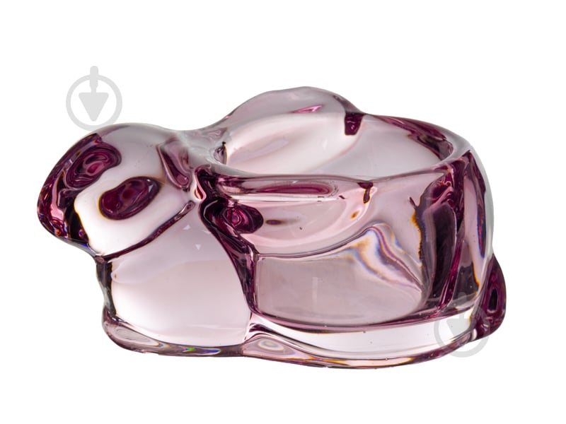 Подставка для яиц LeGlass Rabbit 9,2х6,3х4,4 см pink 355-296 - фото 1 Подставка для яиц LeGlass Rabbit 9,2х6,3х4,4 см pink 355-296 - фото 1