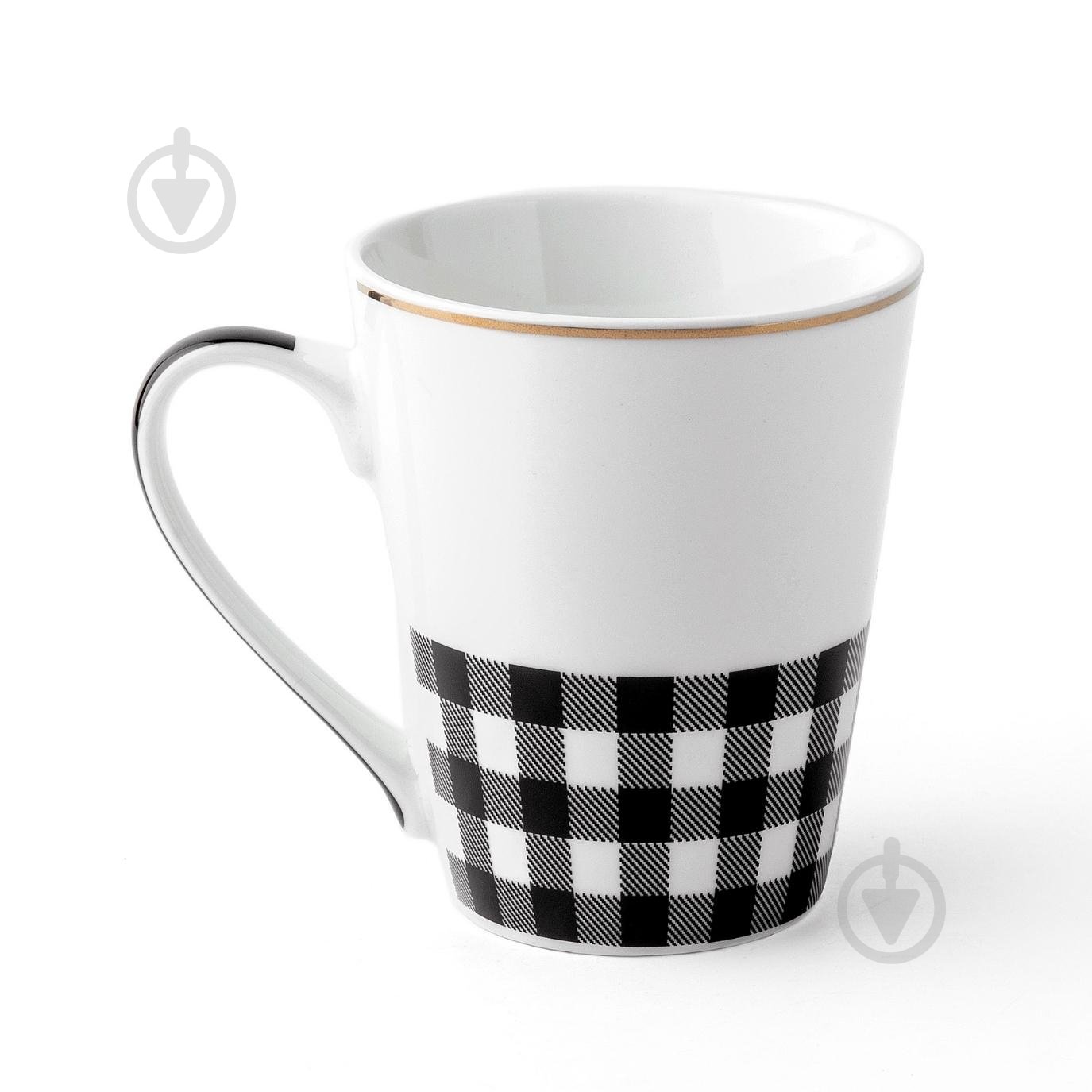 Чашка Rosem Home Black & White 310 мл RH-101032006-1 - фото 2