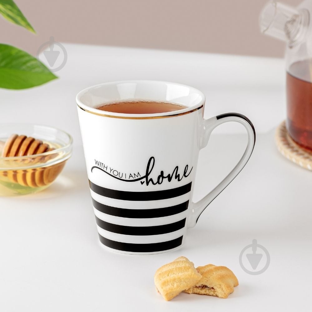 Чашка Rosem Home Black & White 310 мл RH-101032006-3 - фото 4