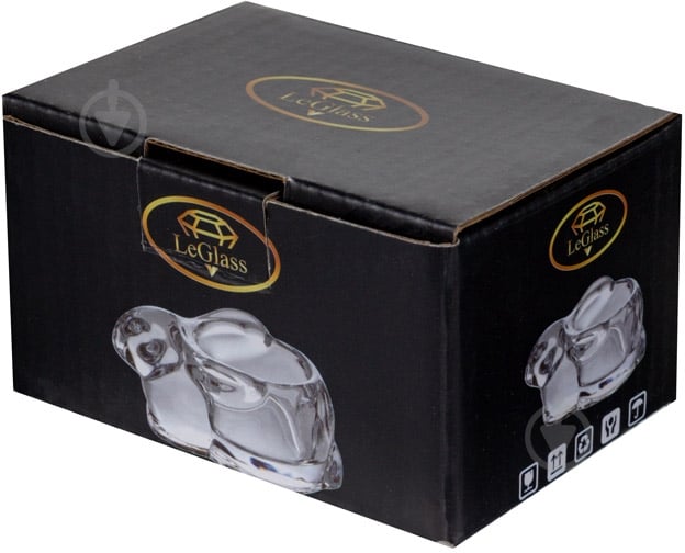 Подставка для яиц LeGlass Rabbit 9,2х6,3х4,4 см 355-294 - фото 2 Подставка для яиц LeGlass Rabbit 9,2х6,3х4,4 см 355-294 - фото 2