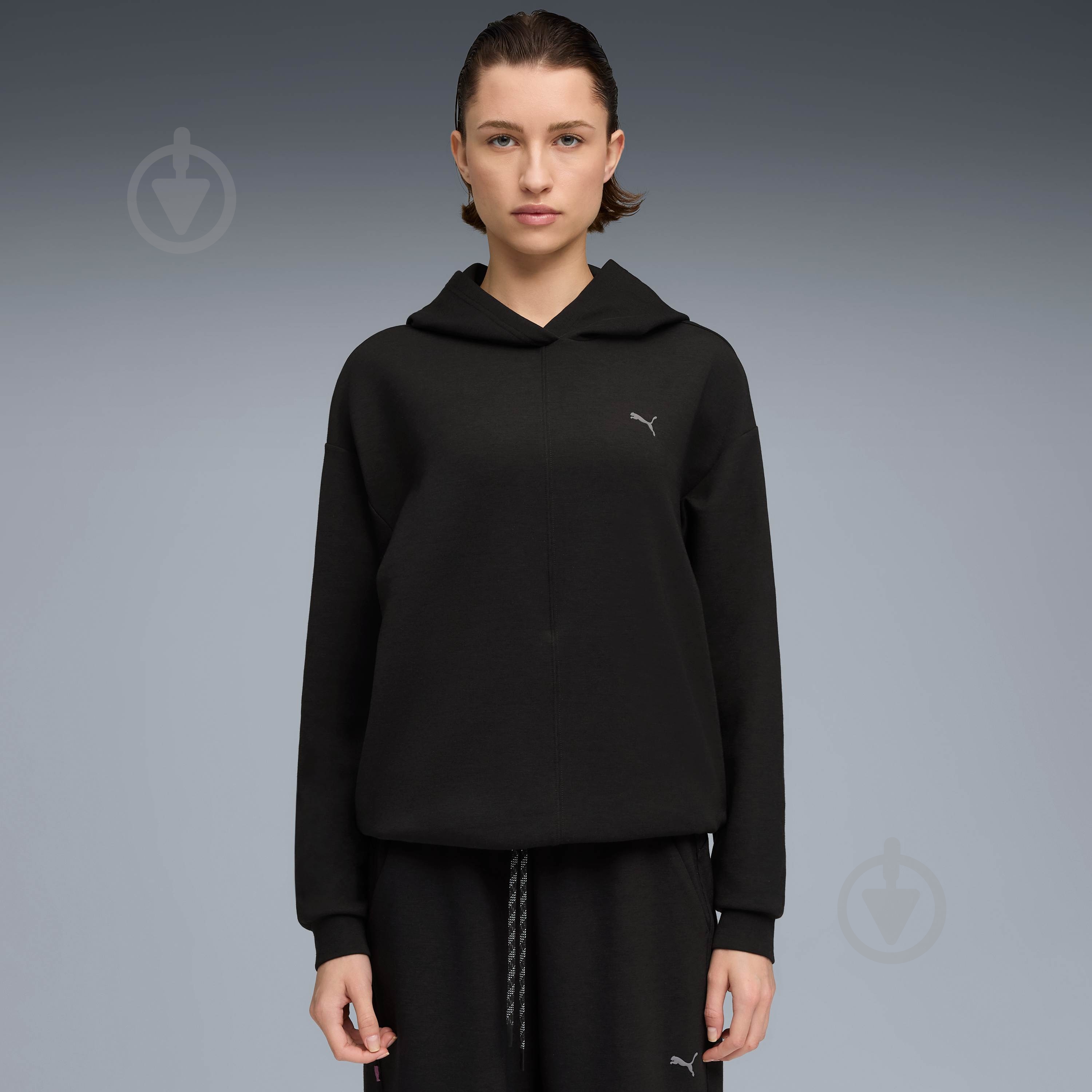 Джемпер Puma CLOUDSPUN HOODIE 52746001 р.XL черный - фото 1 Джемпер Puma CLOUDSPUN HOODIE 52746001 р.XL черный - фото 1