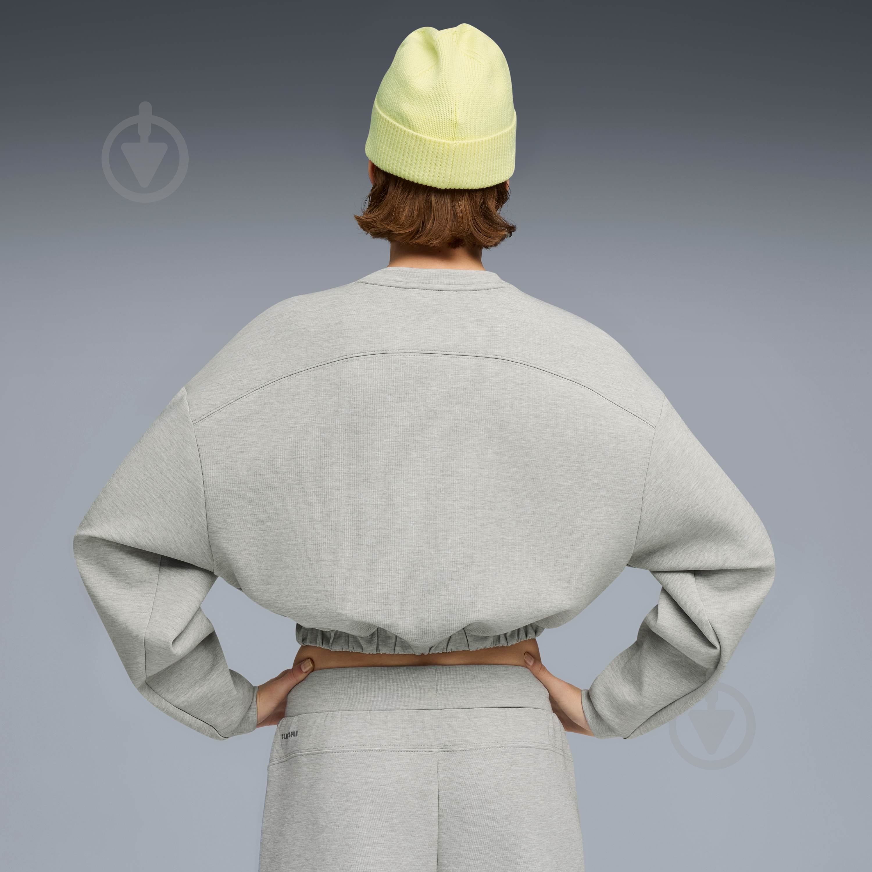 Світшот Puma CLOUDSPUN CREW 52746104 р.XL сірий - фото 2 Світшот Puma CLOUDSPUN CREW 52746104 р.XL сірий - фото 2