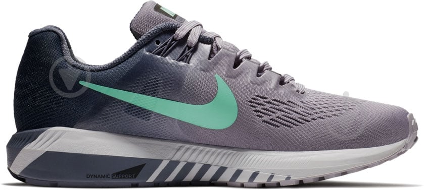 Кроссовки женские демисезонные Nike AIRZOOM STRUCTURE 21 904701-503 р.42 серые - фото 4