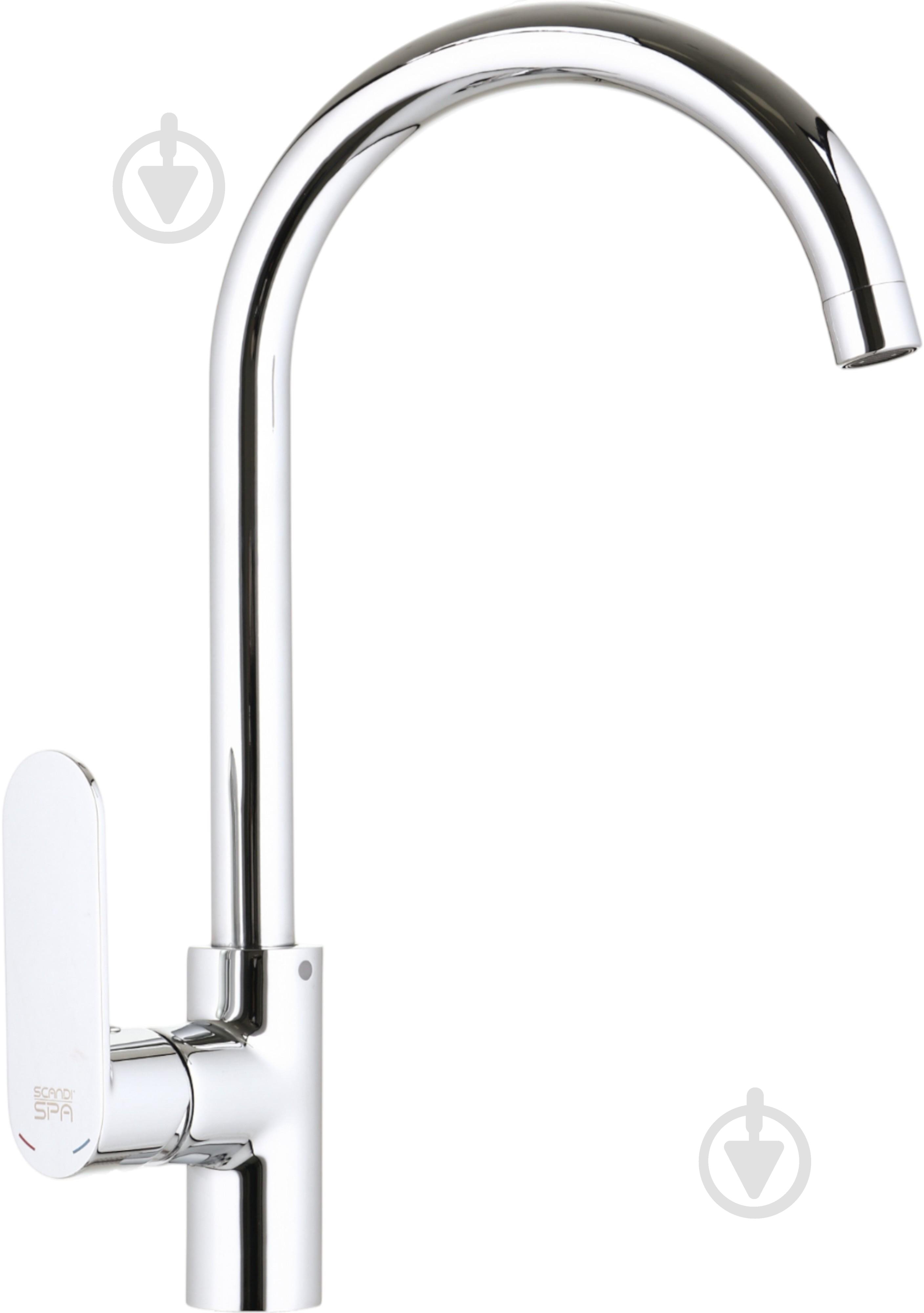 Смеситель для кухни ScandiSPA ODIN хром - фото 1