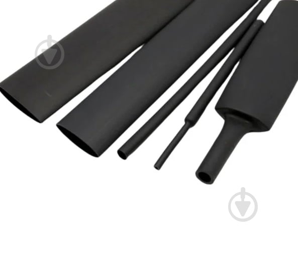 Трубка термоусаджувальна тонкостінна Profix 4,5/1,5 1 м ПВХ 17-3004BK - фото 2