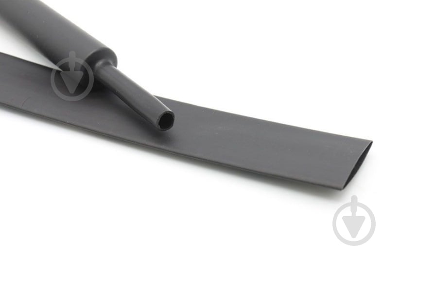 Трубка термоусаджувальна тонкостінна Profix 4,5/1,5 1 м ПВХ 17-3004BK - фото 1