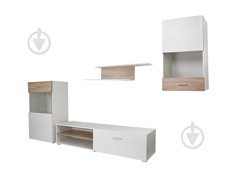 Шкаф DC Lina белый / дуб сонома - фото 2 Шкаф DC Lina белый / дуб сонома - фото 2