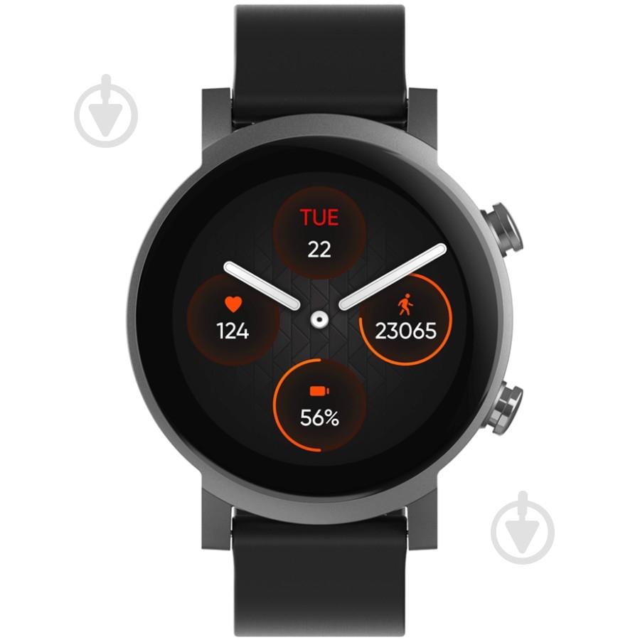 Смарт-часы Mobvoi TicWatch E3 black (P1034000300A) - фото 1 Смарт-часы Mobvoi TicWatch E3 black (P1034000300A) - фото 1