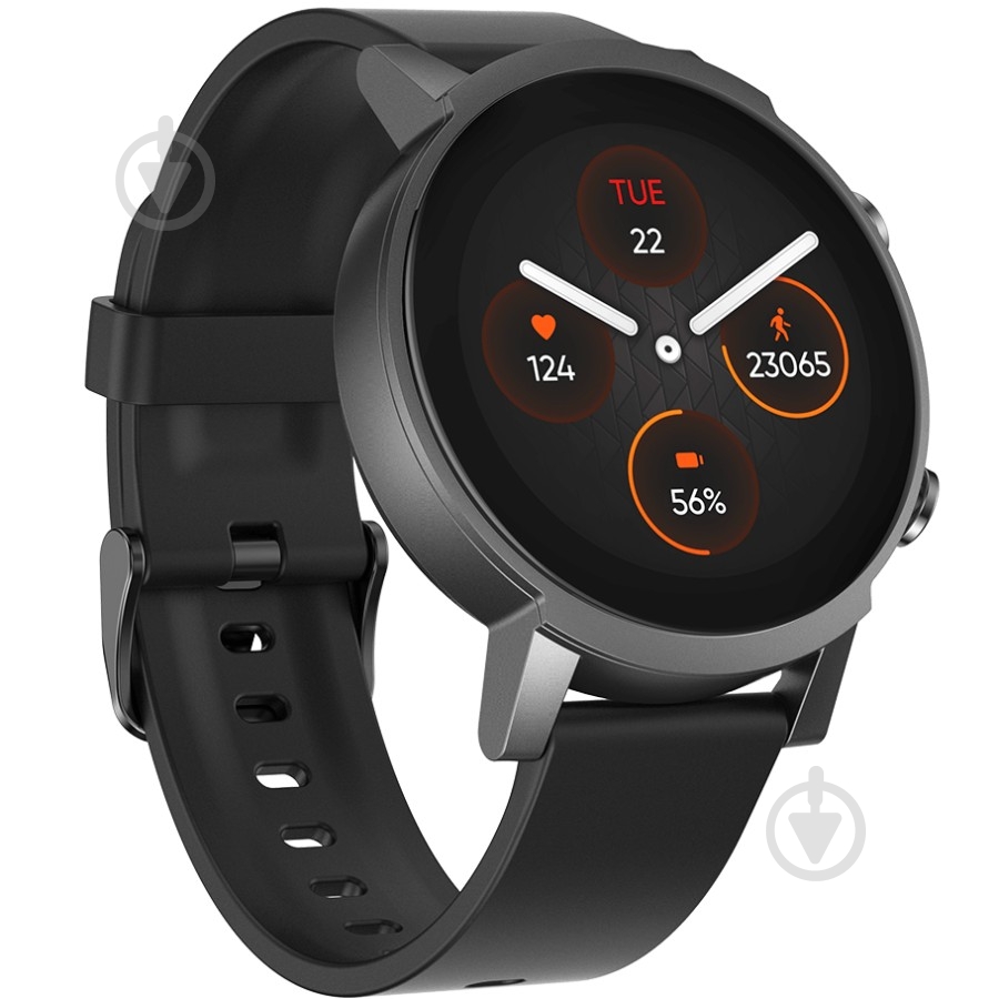 Смарт-часы Mobvoi TicWatch E3 black (P1034000300A) - фото 2 Смарт-часы Mobvoi TicWatch E3 black (P1034000300A) - фото 2