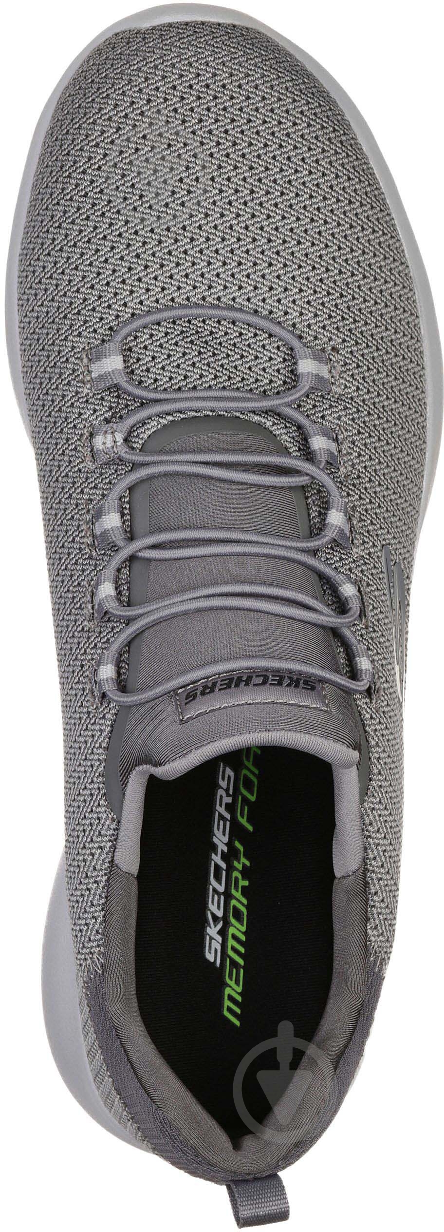 Кросівки чоловічі демісезонні Skechers Dynamight 58360 CHAR р.42 сірі - фото 2