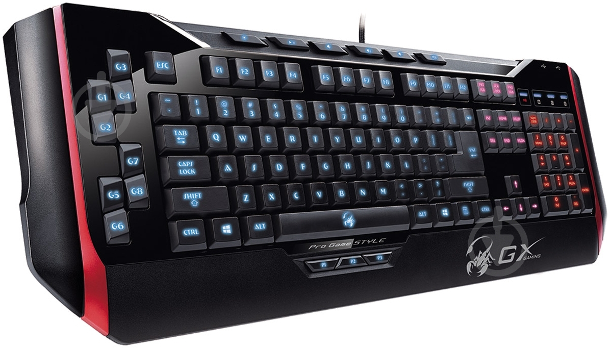 Клавиатура Genius GX Manticore USB (31310058102) USB black - фото 2