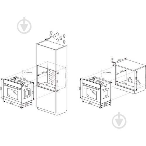 Духова шафа Hansa BOEW684001 - фото 3
