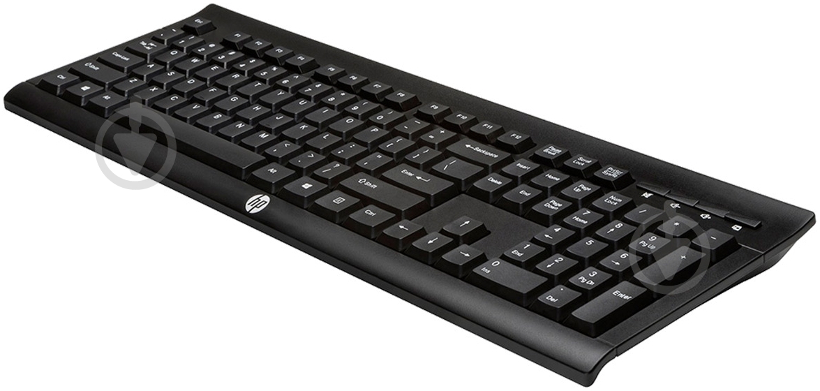 Клавиатура HP K2500 Wireless Keyboard (E5E78AA) black - фото 2