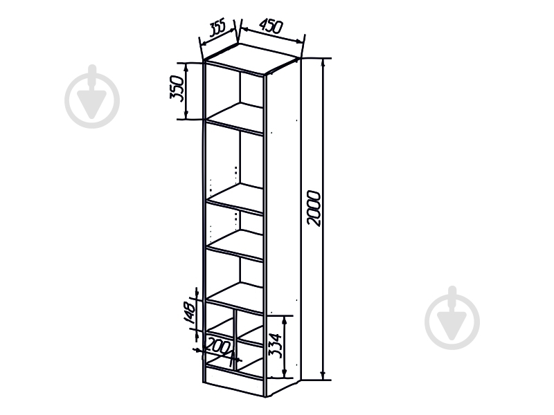 Шафа DC Aida кантрі / німфея альба - фото 2