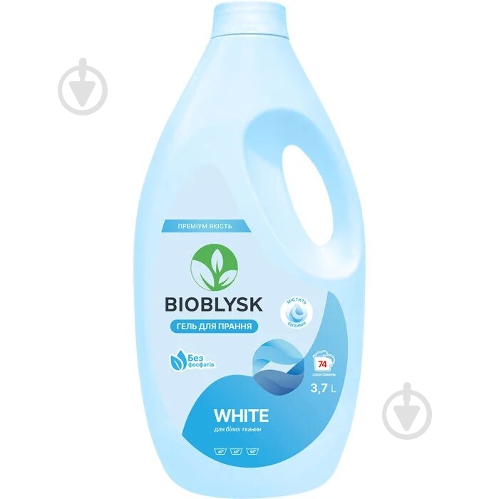 Гель для машинной стирки BioBlysk White 3,7 л - фото 1 Гель для машинной стирки BioBlysk White 3,7 л - фото 1