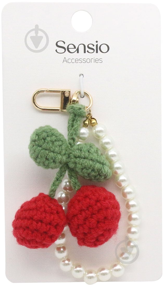 Брелок для ключів Sensio Cherrific червоний KEY001 - фото 2 Брелок для ключів Sensio Cherrific червоний KEY001 - фото 2