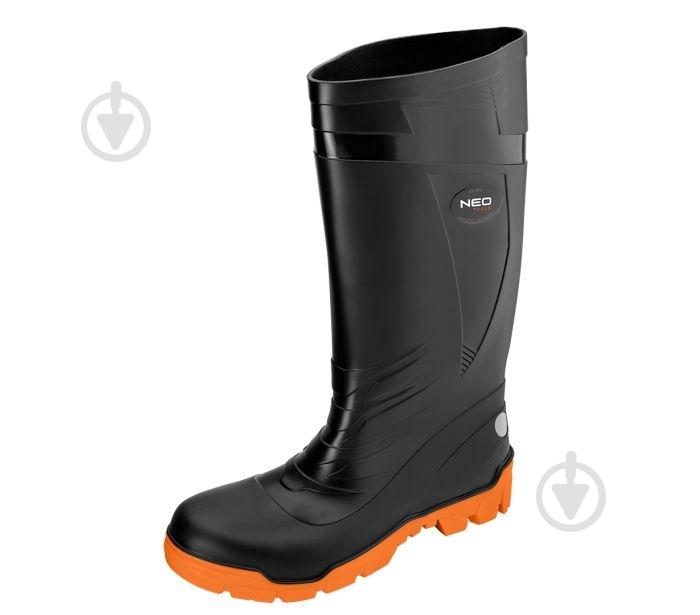 Сапоги NEO tools р.42 82-900 черный с оранжевым - фото 2 Сапоги NEO tools р.42 82-900 черный с оранжевым - фото 2