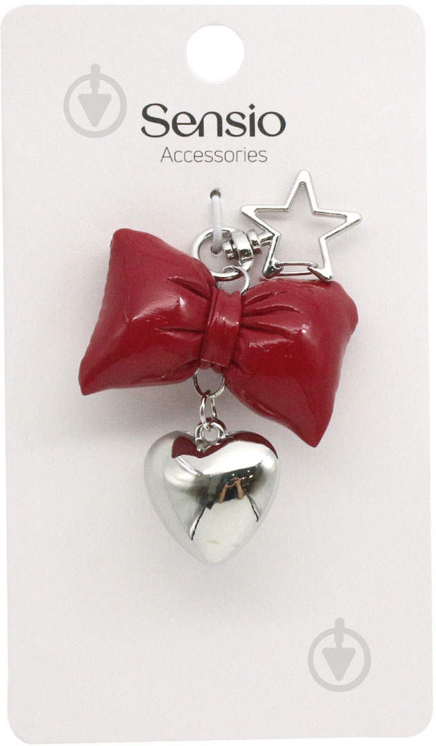 Брелок для ключів Sensio Teddy червоний KEY002 - фото 2 Брелок для ключів Sensio Teddy червоний KEY002 - фото 2