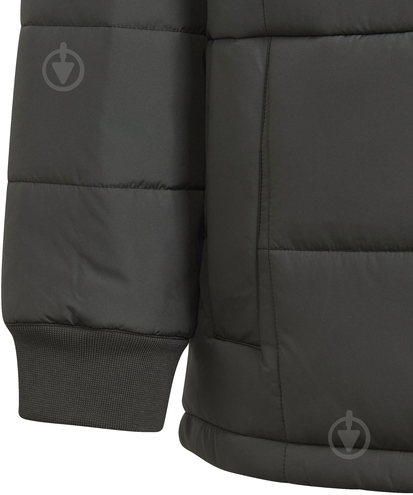 Куртка зимняя Adidas YK J PADDING GG3720 зеленая - фото 4 Куртка зимняя Adidas YK J PADDING GG3720 зеленая - фото 4