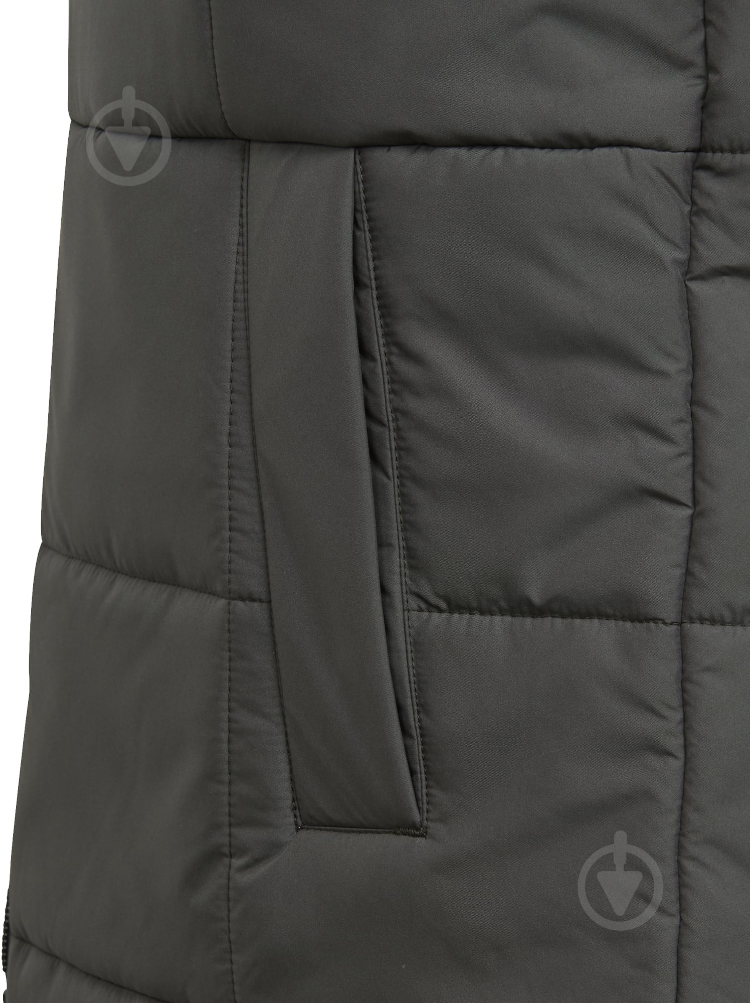 Куртка зимняя Adidas YK J PADDING GG3720 зеленая - фото 5 Куртка зимняя Adidas YK J PADDING GG3720 зеленая - фото 5