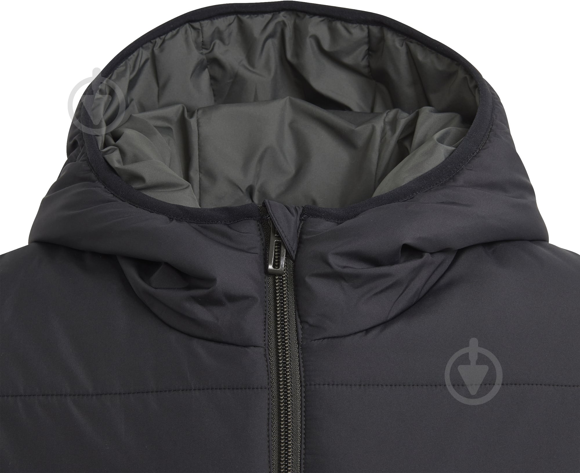 Куртка зимняя Adidas YK J PADDING GG3720 зеленая - фото 6 Куртка зимняя Adidas YK J PADDING GG3720 зеленая - фото 6
