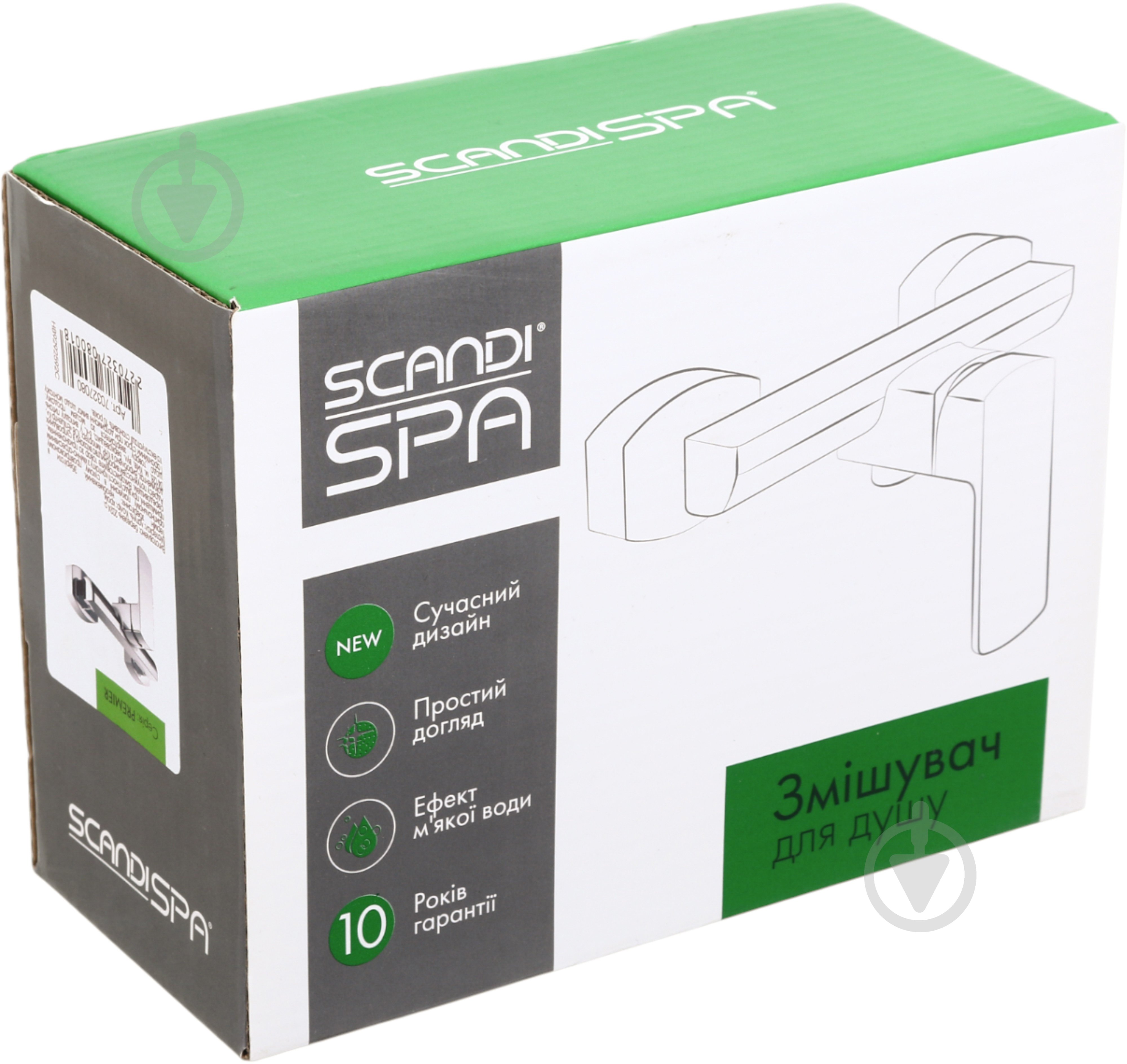 Смеситель для душа ScandiSPA TOR хром - фото 4 Смеситель для душа ScandiSPA TOR хром - фото 4