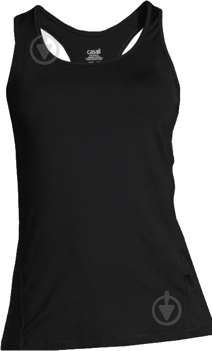 Майка Casall Essential racerback 17402-901 р.36 черный - фото 1