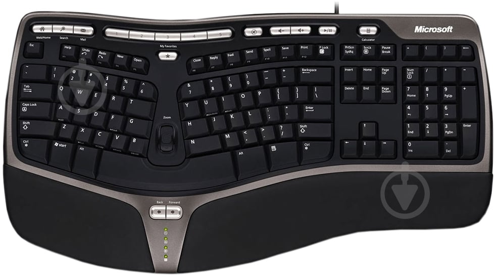 ᐉ Клавіатура Microsoft Natural Ergonomic Keyboard 4000 USB (B2M