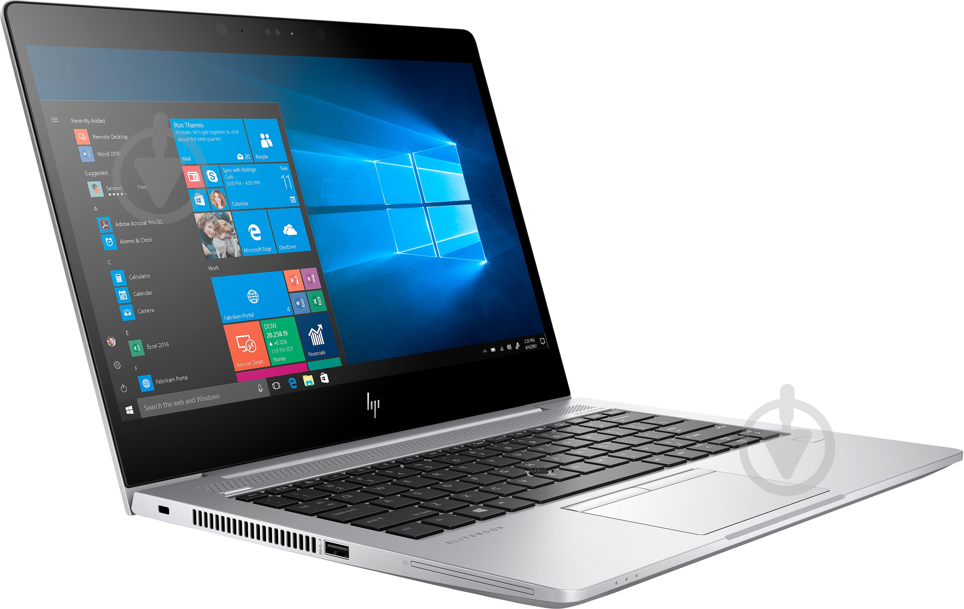 Ноутбук HP EliteBook 830 G5 13,3" (3JW93EA) silver - фото 2