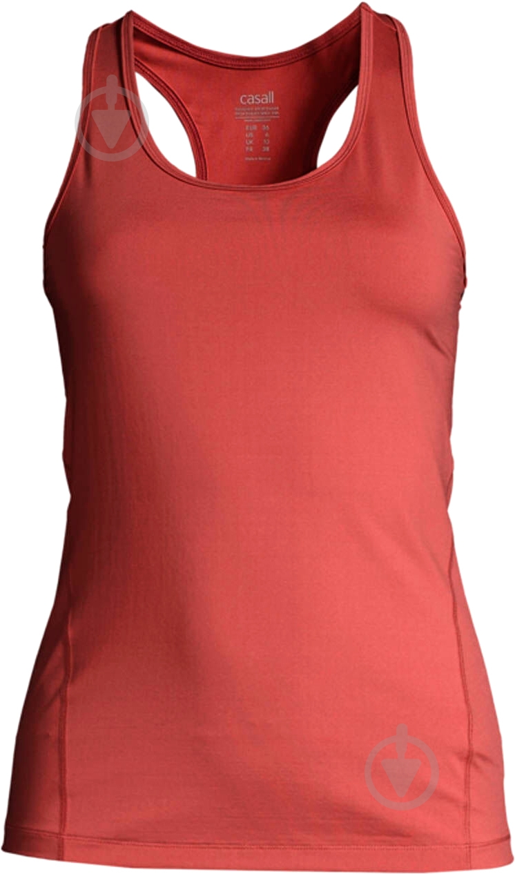 Майка Casall Essential racerback 17402-047 р.34 червоний - фото 1