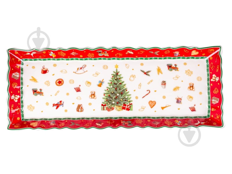 Блюдо Lefard Christmas Delight 30,5х11,5 см 985-208 - фото 1 Блюдо Lefard Christmas Delight 30,5х11,5 см 985-208 - фото 1