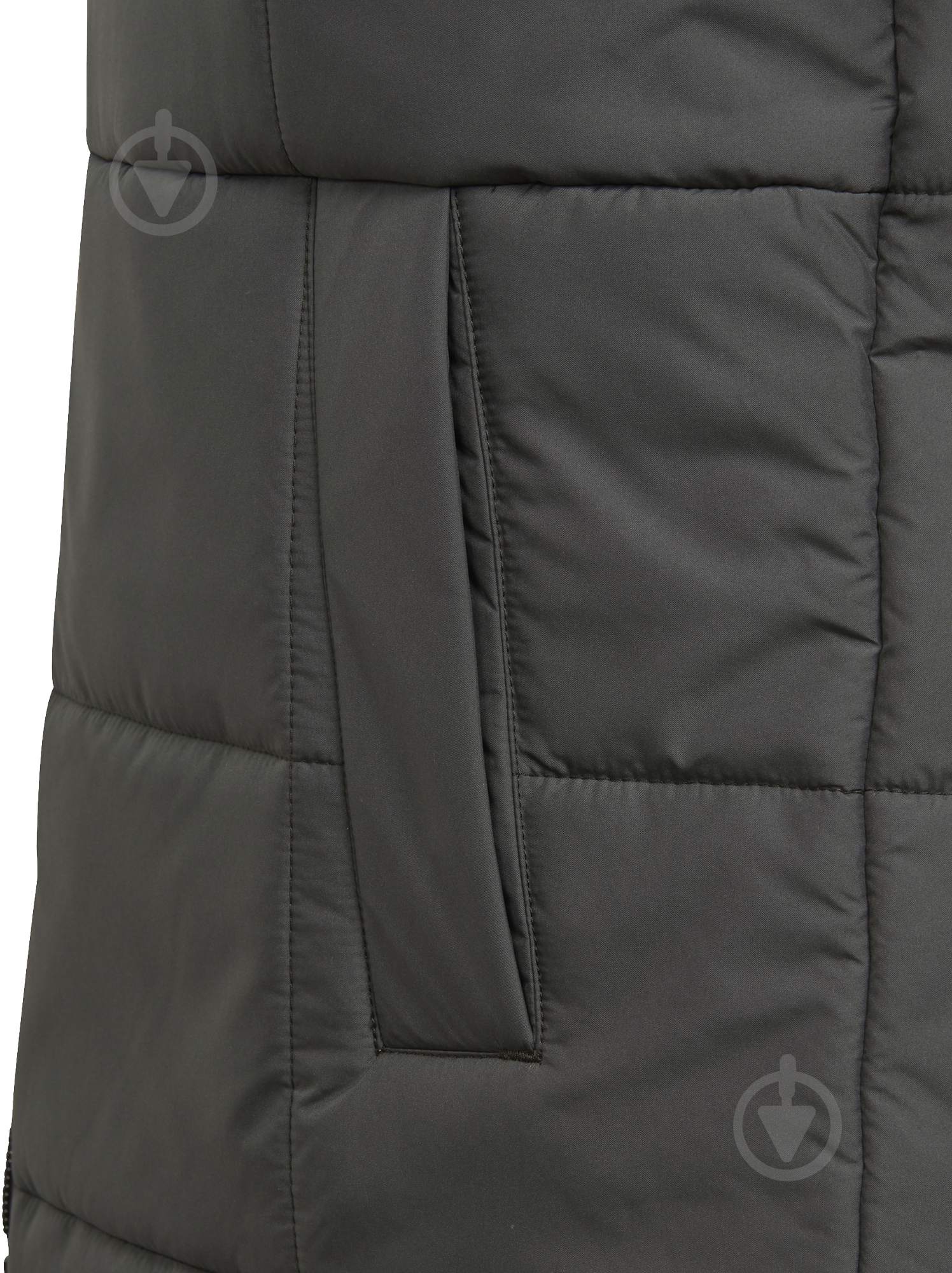 Куртка зимова Adidas YK J PADDING GG3720 зелена - фото 5