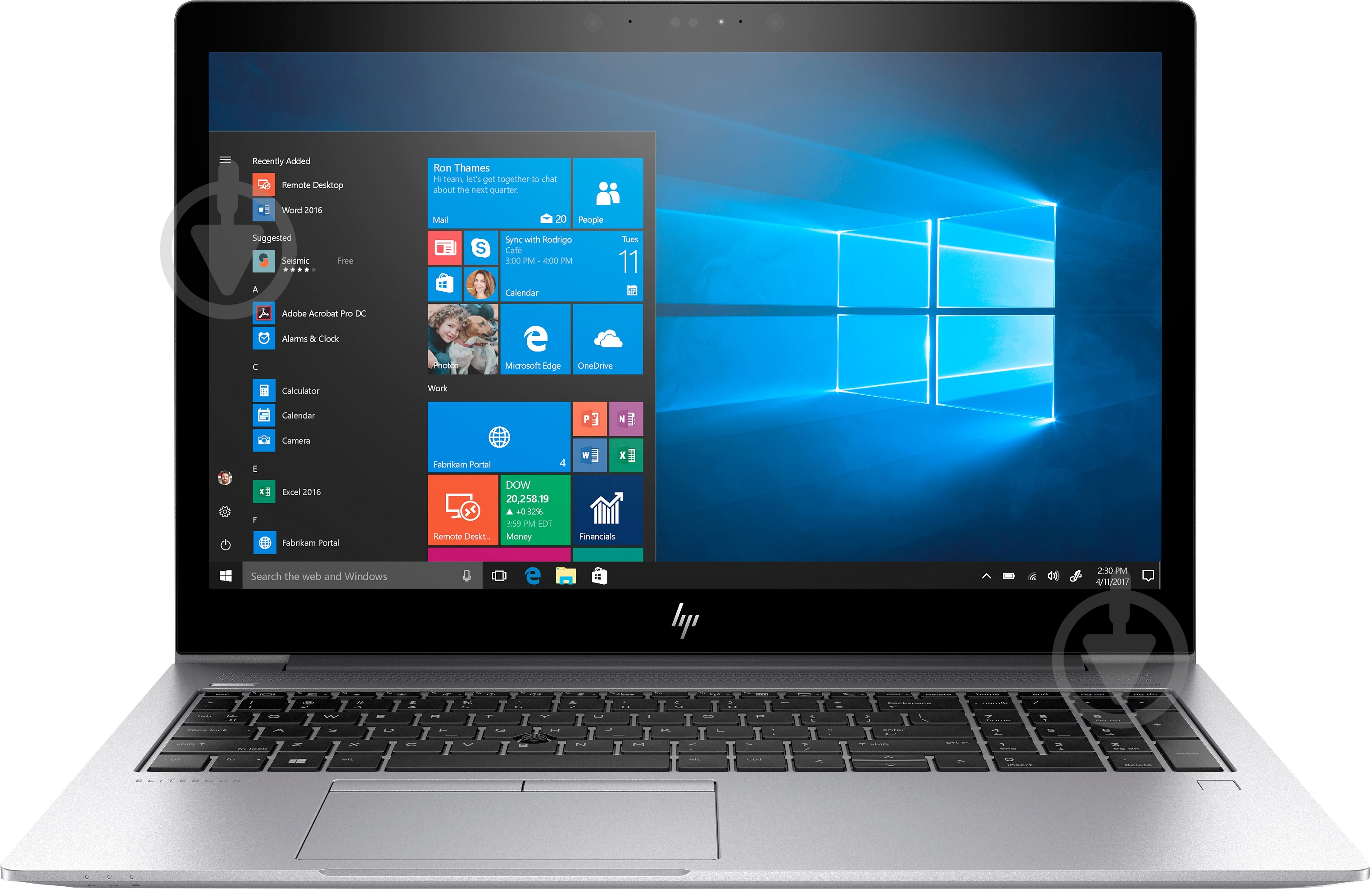 Ноутбук HP EliteBook 850 G5 15,6" (4BC95EA) silver - фото 1
