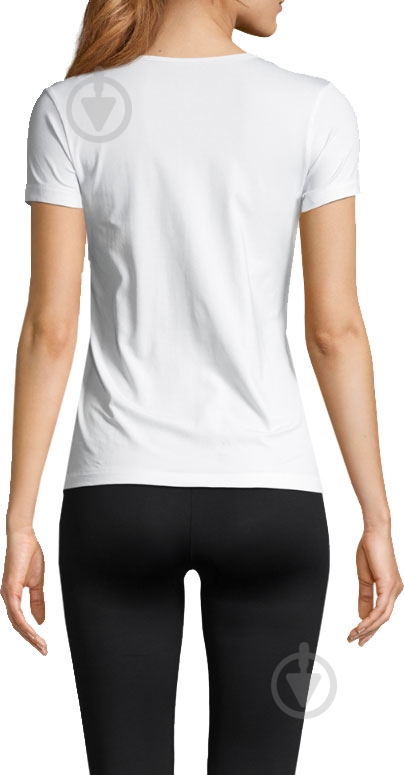 Футболка Casall Essentials tee 17403-001 р.XS белый - фото 3