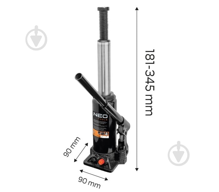 Домкрат NEO tools 10-450 2 т - фото 2 Домкрат NEO tools 10-450 2 т - фото 2
