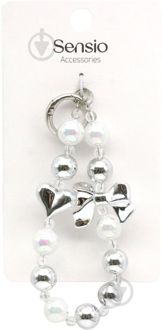 Брелок для ключей Sensio Glimmerloop серебряный KEY010 - фото 2