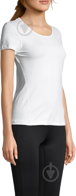 Футболка Casall Essentials tee 17403-001 р.L білий - фото 4 Футболка Casall Essentials tee 17403-001 р.L білий - фото 4