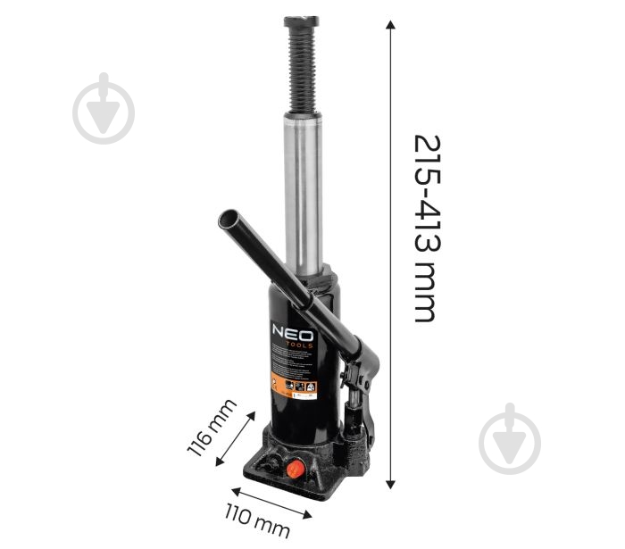 Домкрат NEO tools 10-452 5 т - фото 2 Домкрат NEO tools 10-452 5 т - фото 2