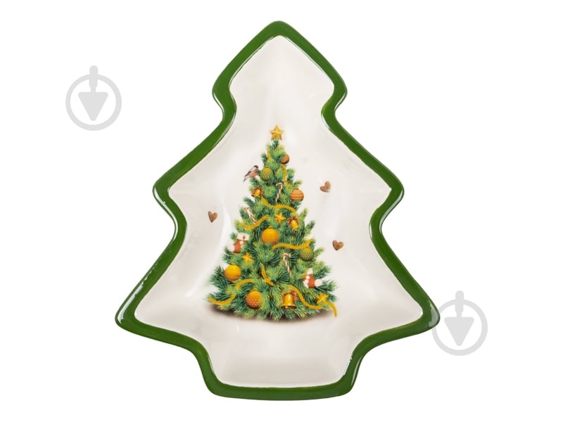 Блюдо Lefard Новий рік 23 см 858-0162 - фото 1 Блюдо Lefard Новий рік 23 см 858-0162 - фото 1