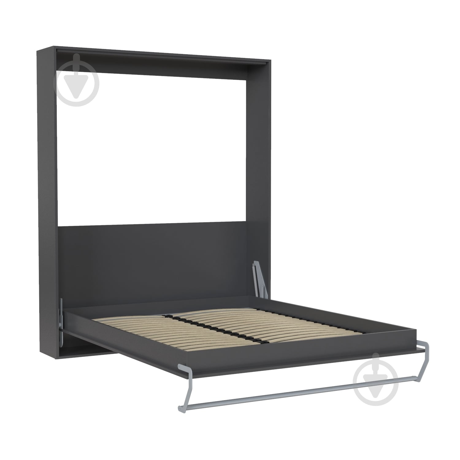 Кровать-шкаф Smartbed 160x200 см антрацит/антрацит - фото 1 Кровать-шкаф Smartbed 160x200 см антрацит/антрацит - фото 1
