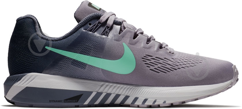 Кроссовки женские демисезонные Nike AIRZOOM STRUCTURE 21 904701-503 р.38 серые - фото 4