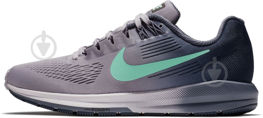 Кроссовки женские демисезонные Nike AIRZOOM STRUCTURE 21 904701-503 р.38 серые - фото 1