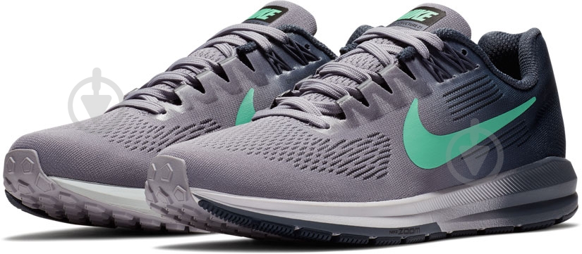 Кроссовки женские демисезонные Nike AIRZOOM STRUCTURE 21 904701-503 р.38 серые - фото 6