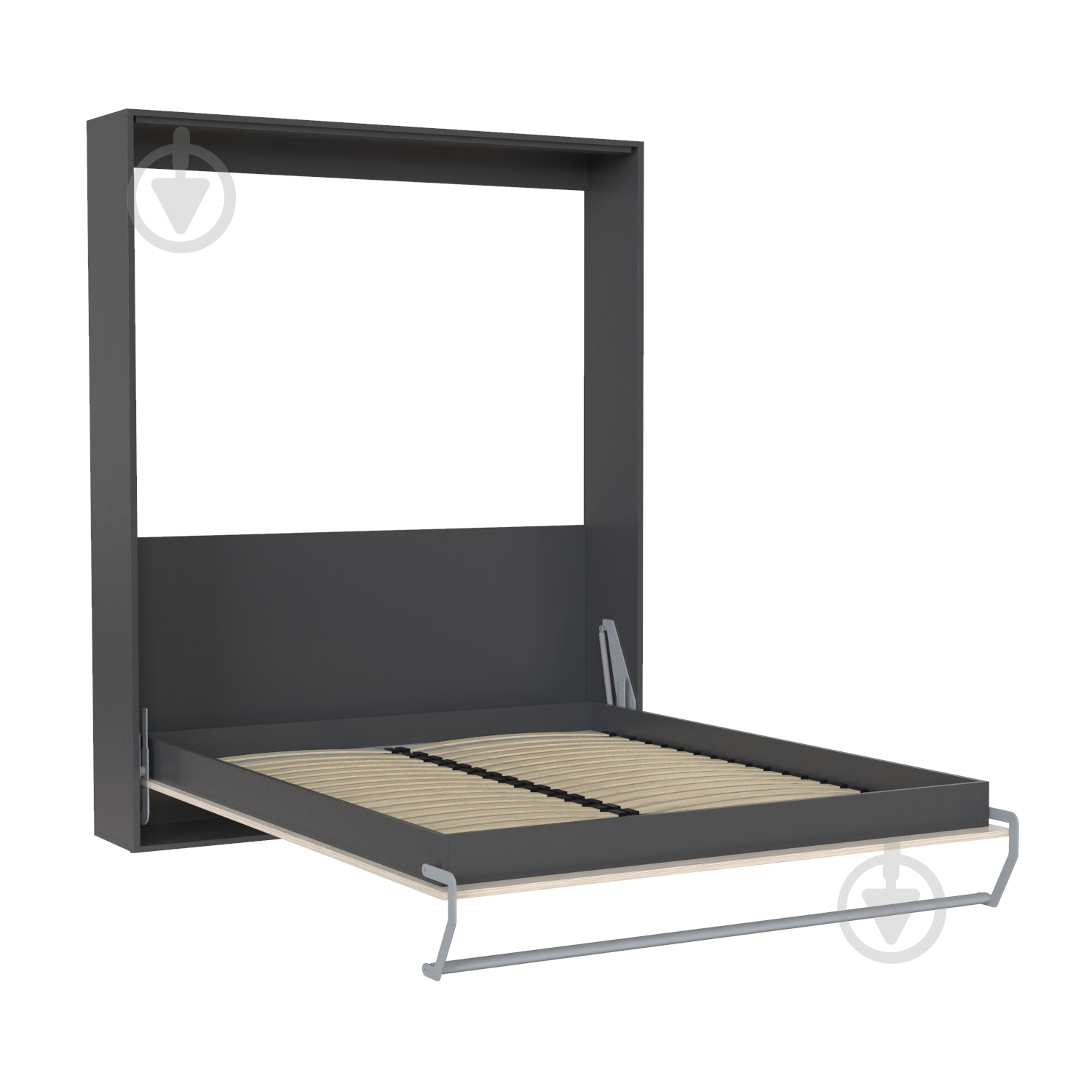 Кровать-шкаф Smartbed 160x200 см антрацит/анжелик - фото 1