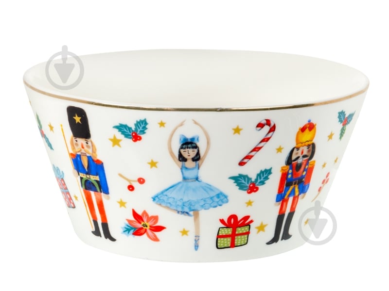 Набір салатників Lefard White Christmas 14 см 2 шт 922-101 - фото 2 Набір салатників Lefard White Christmas 14 см 2 шт 922-101 - фото 2