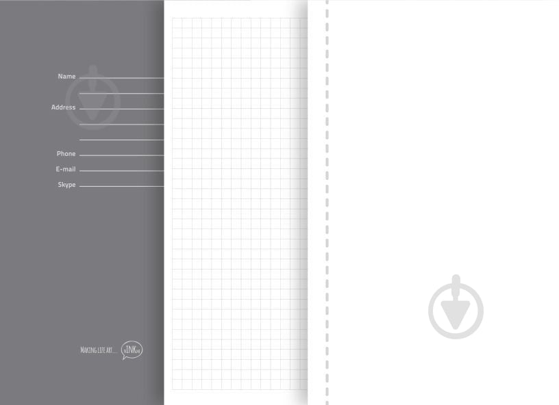 Блокнот для записей SILKY красный - фото 2