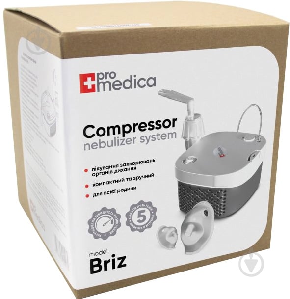 Ингалятор компрессорный ProMedica Briz - фото 4 Ингалятор компрессорный ProMedica Briz - фото 4